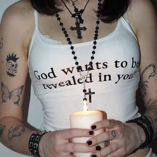 Litlookz Studio Cross Tank Top