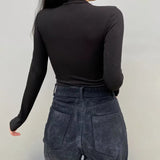 Litlookz Studio Cut Out Open Front Bodysuit, view 2