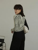 Litlookz Studio Cut Out Shoulder Patch Top, view 2
