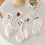 Litlookz Studio Cute Kawaii Patterned Socks 5 Pairs, view 4
