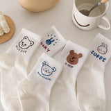 Litlookz Studio Cute Kawaii Patterned Socks 5 Pairs, view 5