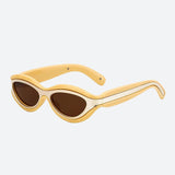 Litlookz Studio Cyberpunk Cat Eye Sunglasses, view 5