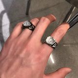 Litlookz Studio Cyberpunk Crystal Ring, view 3