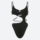 Litlookz Studio Cyberpunk Cut Out Bodysuit, view 3