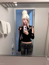 Litlookz Studio Cyberpunk Cut Out Top, view 4