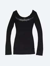 Litlookz Studio Cyberpunk Extra Long Sleeve Top, view 4