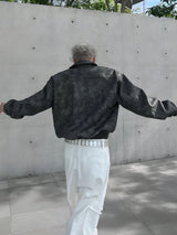 Litlookz Studio Cyberpunk Faux Leather Jacket, view 3