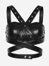 Litlookz Studio Cyberpunk Harness Crop Top, view 5
