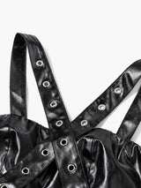 Litlookz Studio Cyberpunk Harness Crop Top, view 6