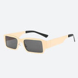 Litlookz Studio Cyberpunk Rectangle Metal Sunglasses, view 6