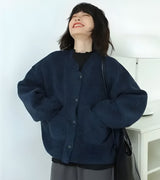 Litlookz Studio Dark Academia Button Up Pockets Cardigan, view 2
