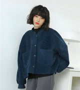 Litlookz Studio Dark Academia Button Up Pockets Cardigan, view 5