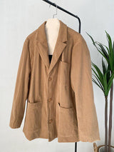 Litlookz Studio Dark Academia Corduroy Long Jacket, view 5