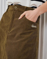 Litlookz Studio Dark Academia Corduroy Mini Skirt, view 6