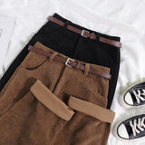 Litlookz Studio Dark Academia Corduroy Pants, view 3