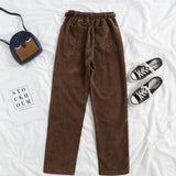 Litlookz Studio Dark Academia Corduroy Pants, view 4