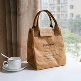 Litlookz Studio Dark Academia Paper Look Handbag, view 2