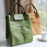 Litlookz Studio Dark Academia Paper Look Handbag, view 3