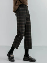 Litlookz Studio Dark Academia Plaid Pants, view 2