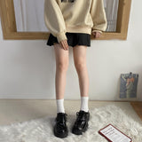 Litlookz Studio Dark Academia Platform Shoes, view 2