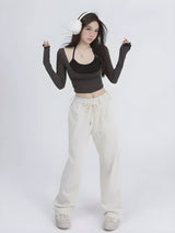 Litlookz Studio Deep Scoop Neck Two Piece Set Top, view 6