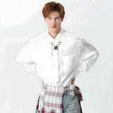Litlookz Studio Detachable Tie Shirt, view 4