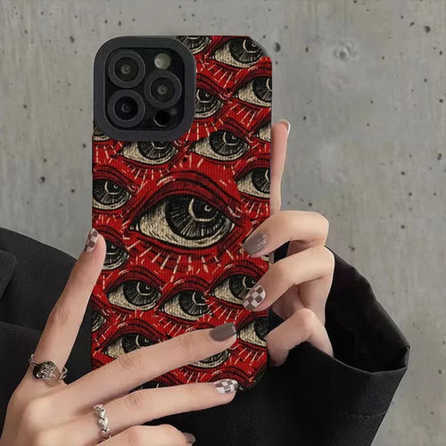 Litlookz Studio Devil Eyes Phone Case