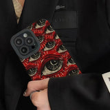 Litlookz Studio Devil Eyes Phone Case, view 2