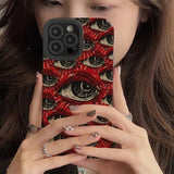 Litlookz Studio Devil Eyes Phone Case, view 3