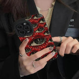 Litlookz Studio Devil Eyes Phone Case, view 4