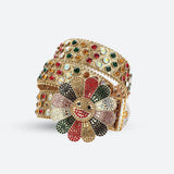 Litlookz Studio Disco Cowgirl Flower Buckle Belt, view 2
