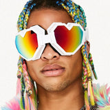 Litlookz Studio Disco Cowgirl Oversized Party Sunglasses, view 4
