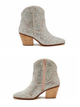 Litlookz Studio Disco Cowgirl Rhinestone Western Boots, view 6