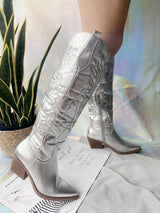 Litlookz Studio Disco Cowgirl Western Knee-High Boots, view 2