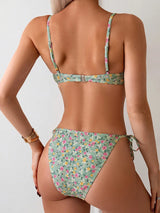 Litlookz Studio Ditsy Floral Bikini Set, view 3