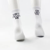 Litlookz Studio Don't Follow Me I'm Lost Too Socks, view 4