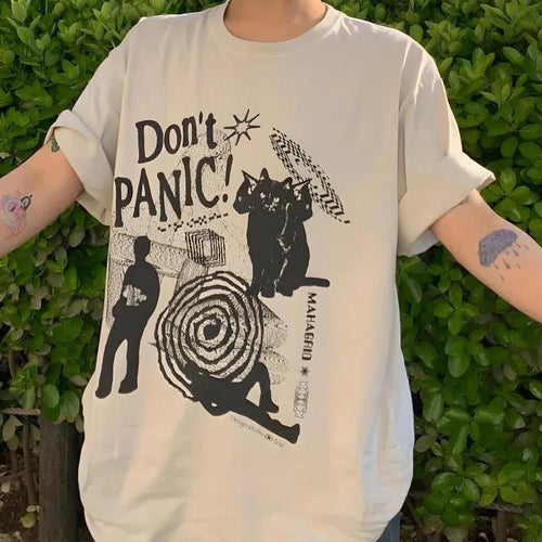 Litlookz Studio Don't Panic Tee