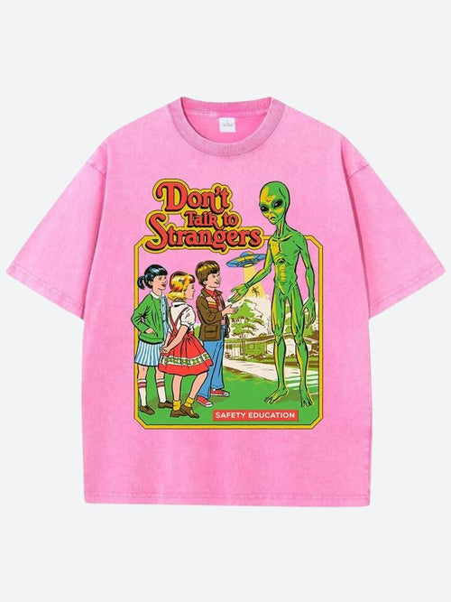 Litlookz Studio Don't Talk To Strangers Tee