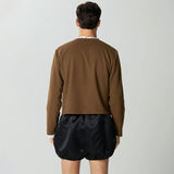 Litlookz Studio Double Breasted O-Neck Jacket, view 4
