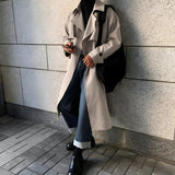 Litlookz Studio Double Breasted Trench Coat, view 4