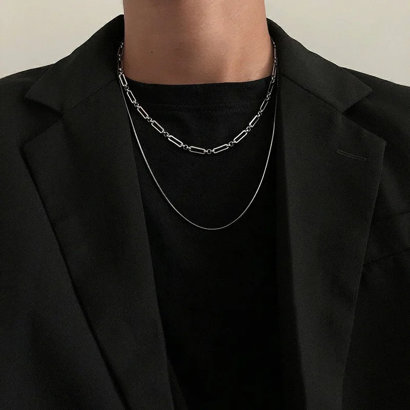 Litlookz Studio Double Chain Necklace