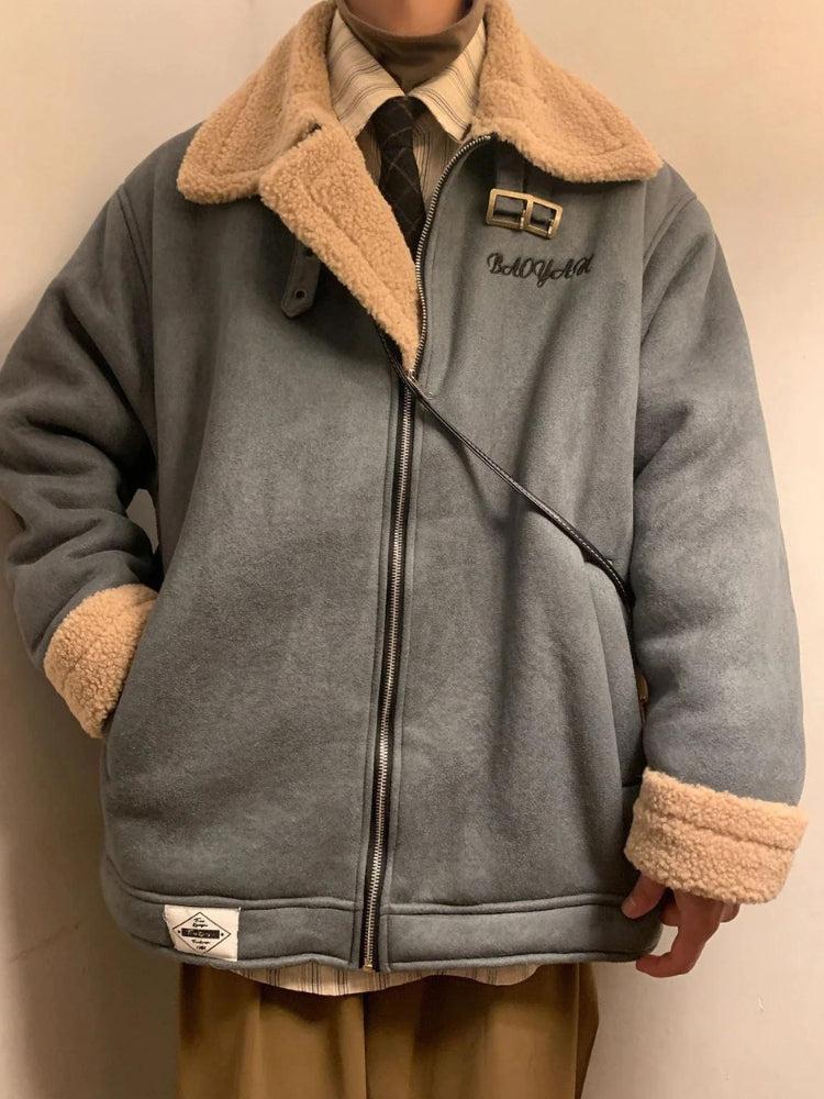 Litlookz Studio Double-Faced Zip-Up Jacket