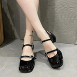 Litlookz Studio Double Strap Mary Jane High Heels, view 4