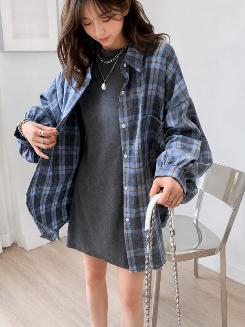 Litlookz Studio Downtown Plaid Shirt