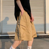 Litlookz Studio Drawstring Cargo Jorts, view 2