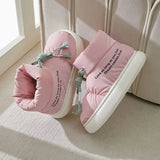 Litlookz Studio Drawstring Puffer Slippers, view 3