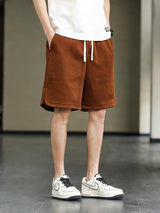 Litlookz Studio Drawstring Waist Oversize Sweatshort, view 3