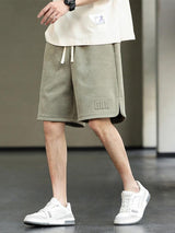 Litlookz Studio Drawstring Waist Oversize Sweatshort, view 5