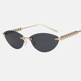 Litlookz Studio Edge Cat Eye Sunglasses, view 4