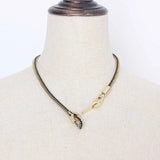 Litlookz Studio Edgy Adjustable Zipper Necklace, view 2